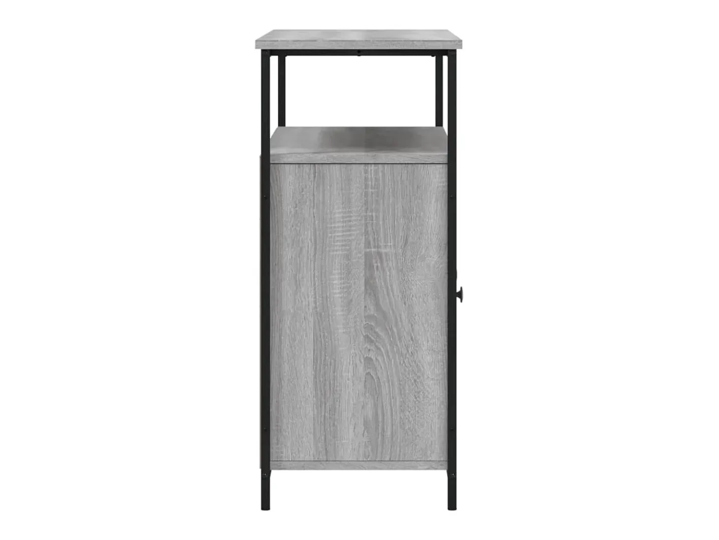 Aparador Sonoma gris 100x35x80 cm madera de ingeniería