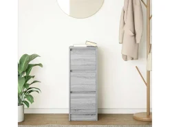 Aparador Sonoma gris 29,5x34x76 cm madera de ingeniería