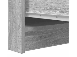 Aparador Sonoma gris 29,5x34x76 cm madera de ingeniería