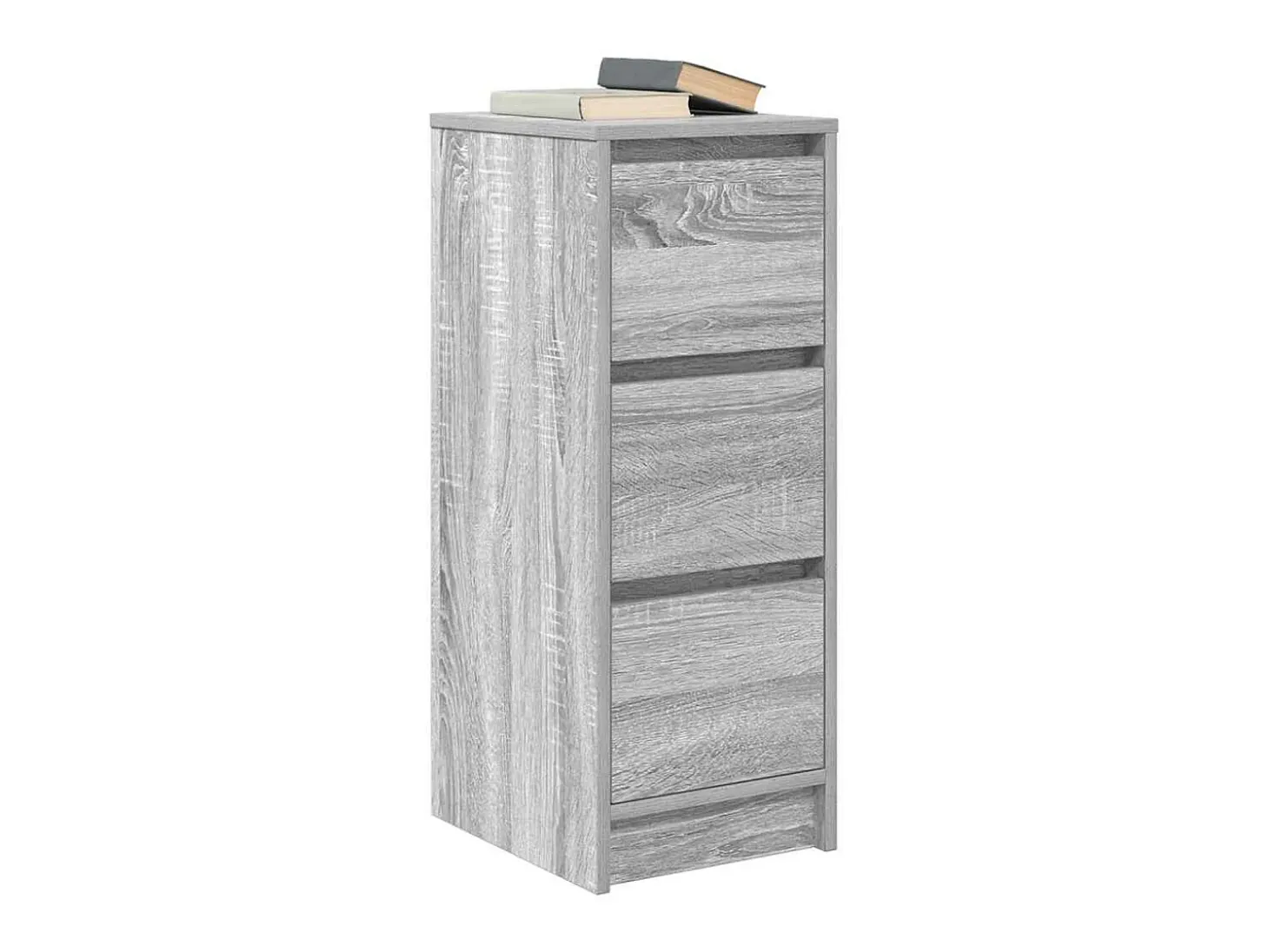 Aparador Sonoma gris 29,5x34x76 cm madera de ingeniería