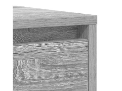 Aparador Sonoma gris 29,5x34x76 cm madera de ingeniería
