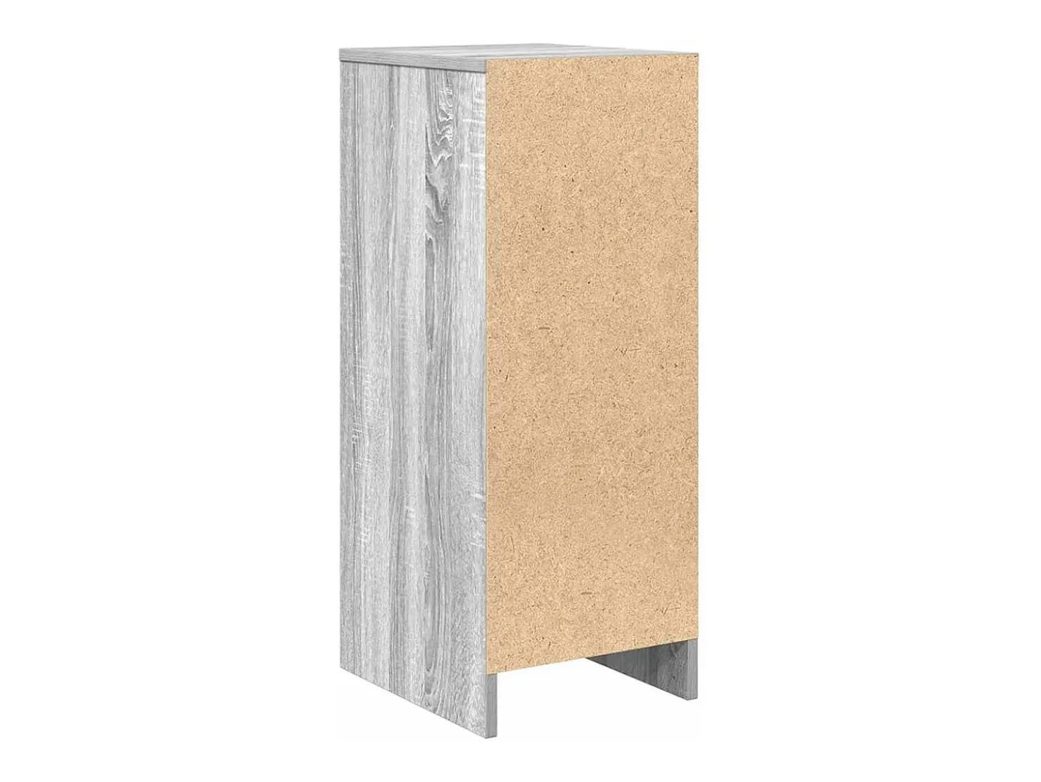 Aparador Sonoma gris 29,5x34x76 cm madera de ingeniería
