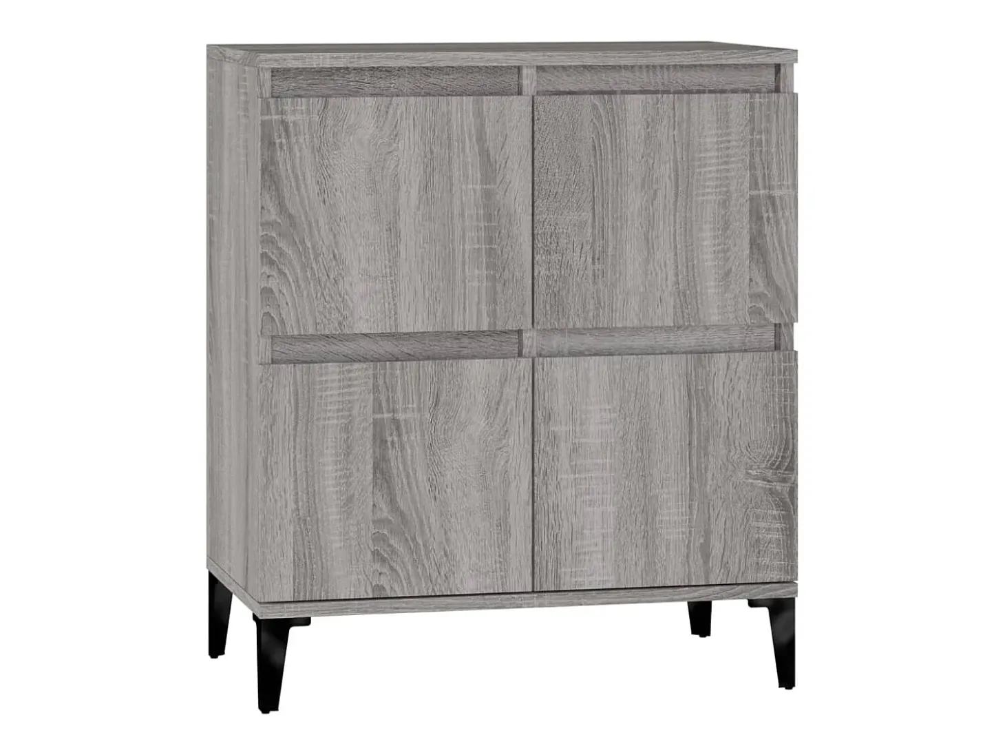 Aparador Sonoma gris 60x35x70 cm Madera de ingeniería