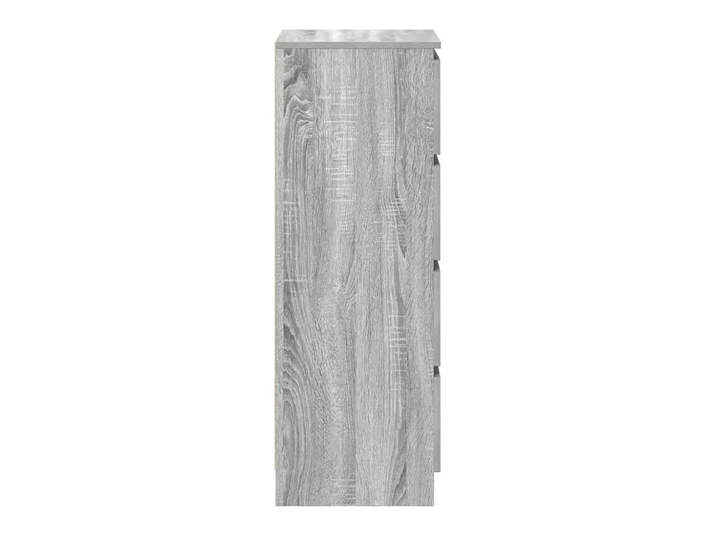 Aparador Sonoma gris 37,5x35x99 cm madera de ingeniería