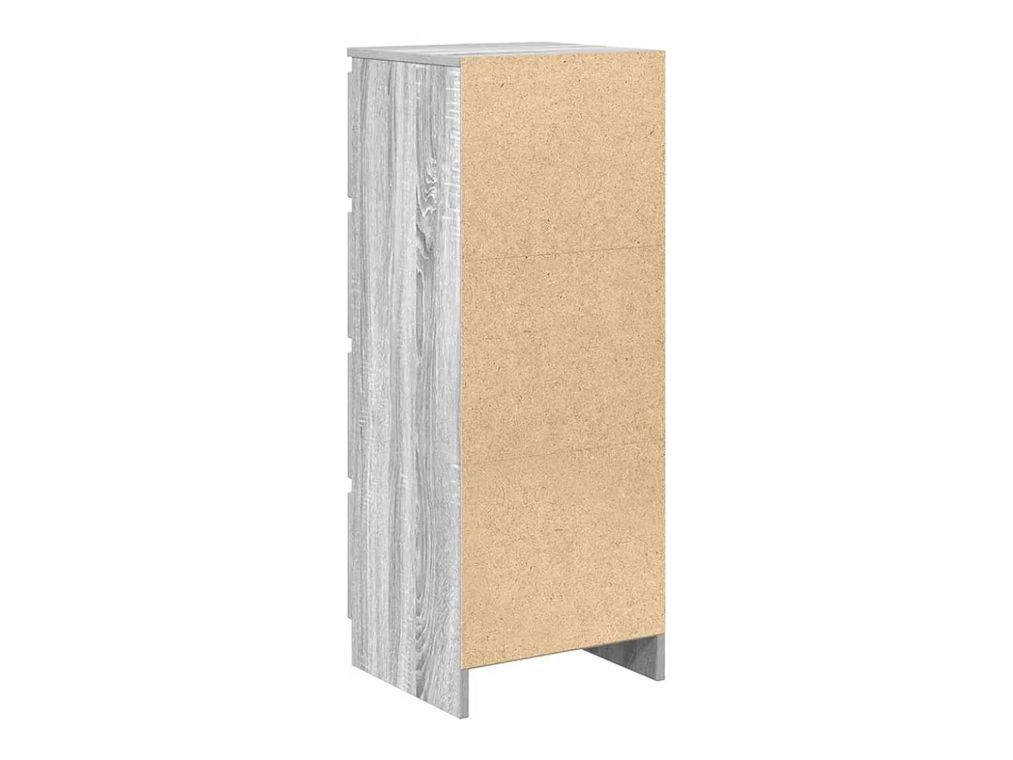 Aparador Sonoma gris 37,5x35x99 cm madera de ingeniería