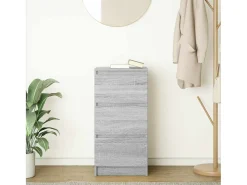 Aparador Sonoma gris 37,5x35x76 cm madera de ingeniería