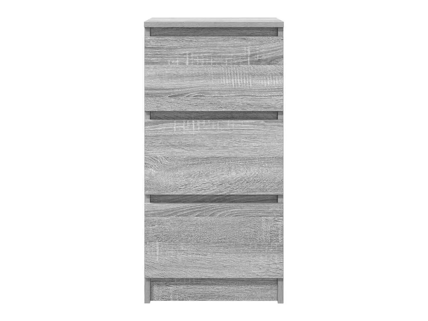 Aparador Sonoma gris 37,5x35x76 cm madera de ingeniería