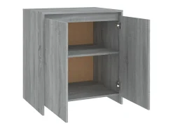 Aparador Sonoma gris 70x41x75 cm Madera de ingeniería
