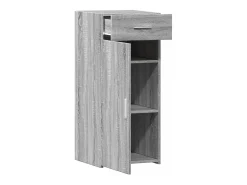 Aparador Sonoma gris 40x42,5x93 cm madera de ingeniería