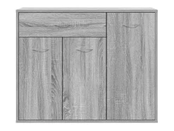 Aparador Sonoma gris 88x30x70 cm Madera de ingeniería