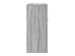 Aparador Sonoma gris 88x30x70 cm Madera de ingeniería