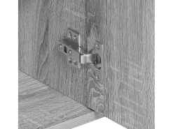 Aparador Sonoma gris 88x30x70 cm Madera de ingeniería