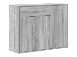 Aparador Sonoma gris 88x30x70 cm Madera de ingeniería