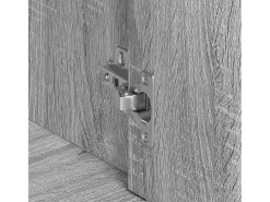 Aparador Sonoma gris 88x30x70 cm Madera de ingeniería