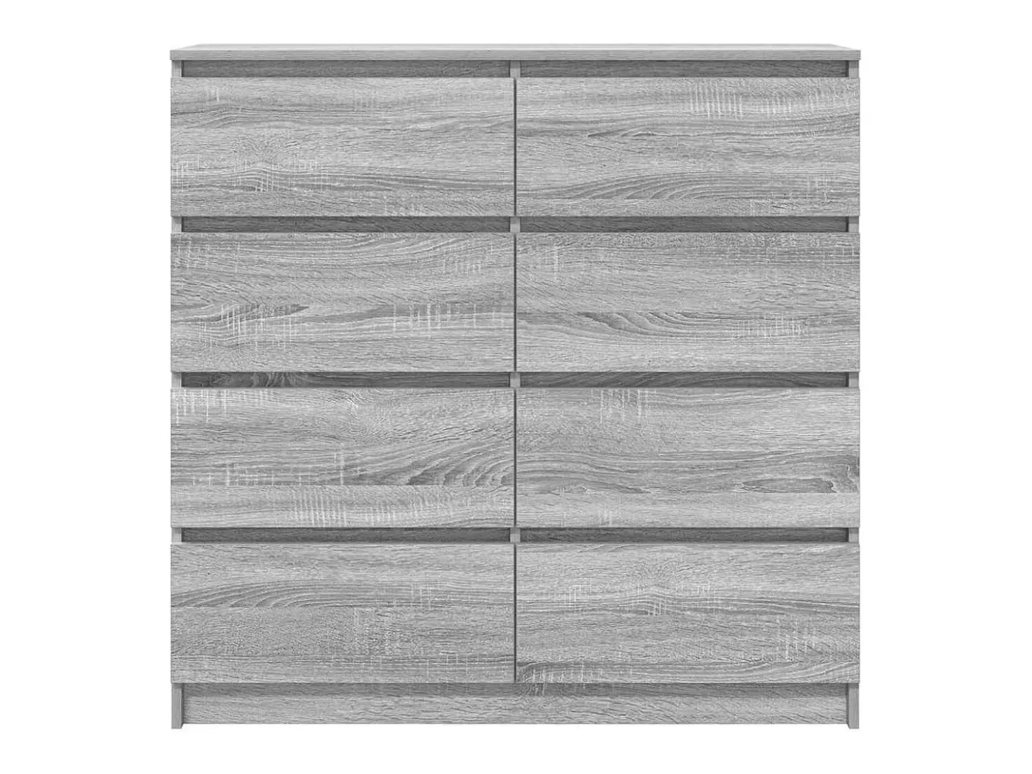 Aparador Sonoma gris 100x35x99 cm madera de ingeniería
