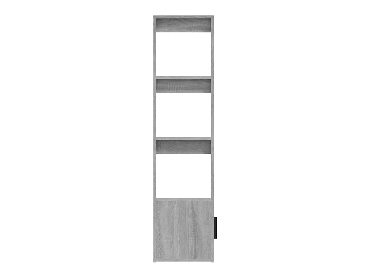 Aparador Sonoma gris 80x30x119,5 cm Madera de ingeniería