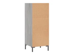 Aparador Sonoma gris 34,5x32,5x90 cm madera de ingeniería