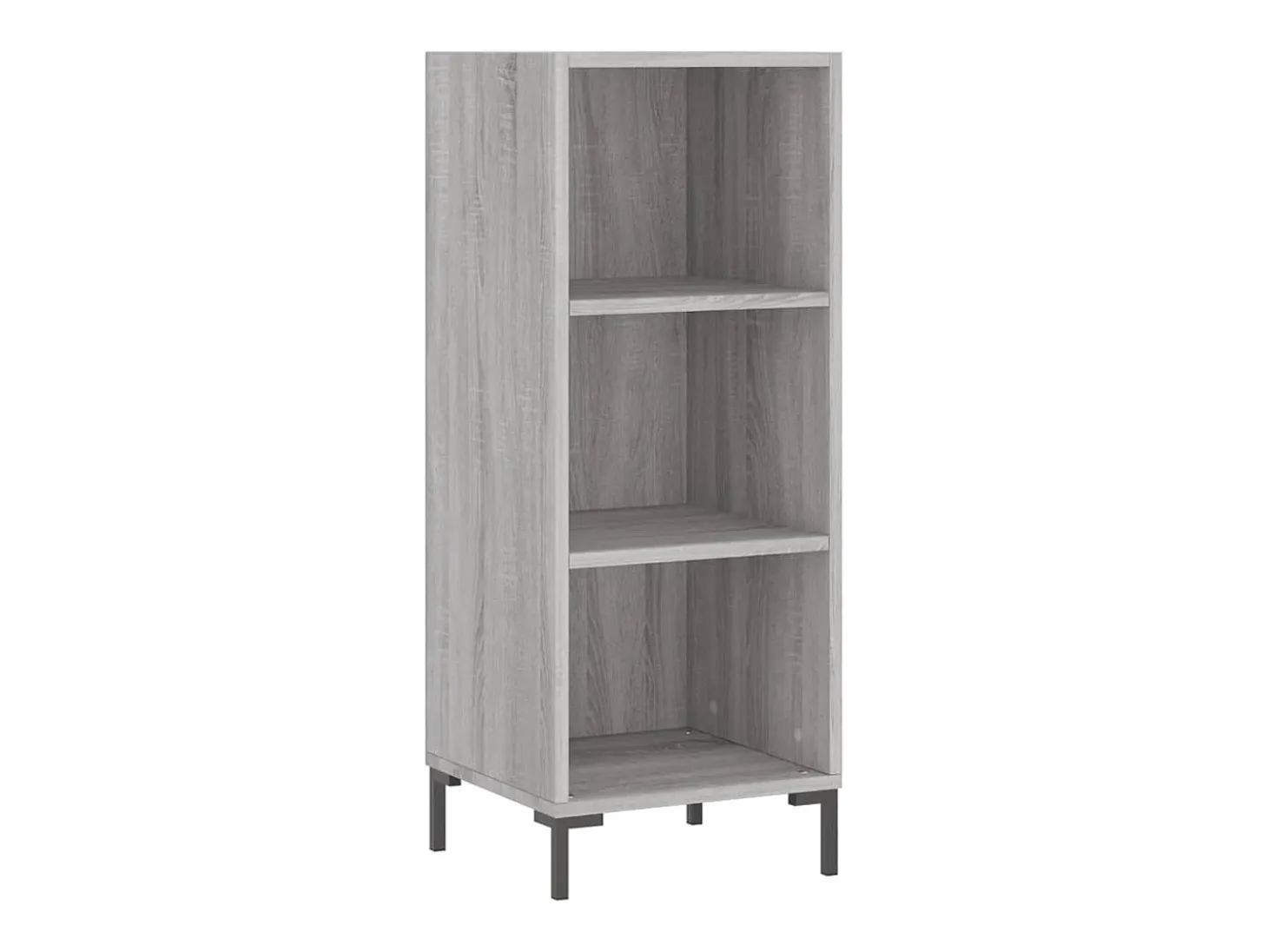 Aparador Sonoma gris 34,5x32,5x90 cm madera de ingeniería