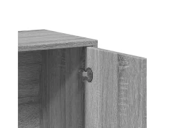 Aparador Sonoma gris 60x31x70 cm madera de ingeniería