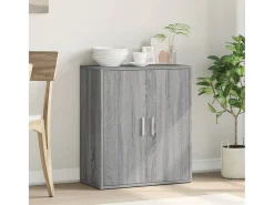 Aparador Sonoma gris 60x31x70 cm madera de ingeniería