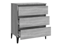 Aparador Sonoma gris 60x35x69 cm Madera de ingeniería