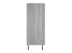 Aparador Sonoma gris 69,5x34x90 cm madera de ingeniería