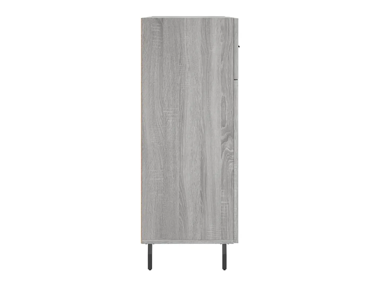 Aparador Sonoma gris 69,5x34x90 cm madera de ingeniería
