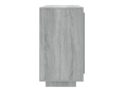 Aparador Sonoma gris 80x40x75 cm Madera de ingeniería