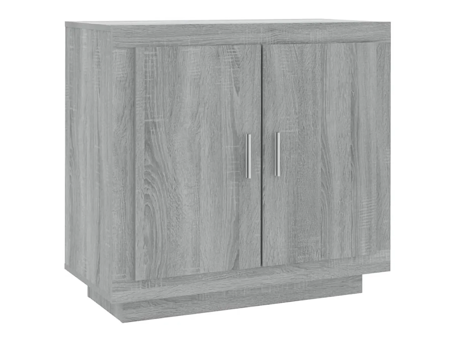 Aparador Sonoma gris 80x40x75 cm Madera de ingeniería