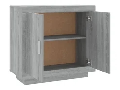 Aparador Sonoma gris 80x40x75 cm Madera de ingeniería