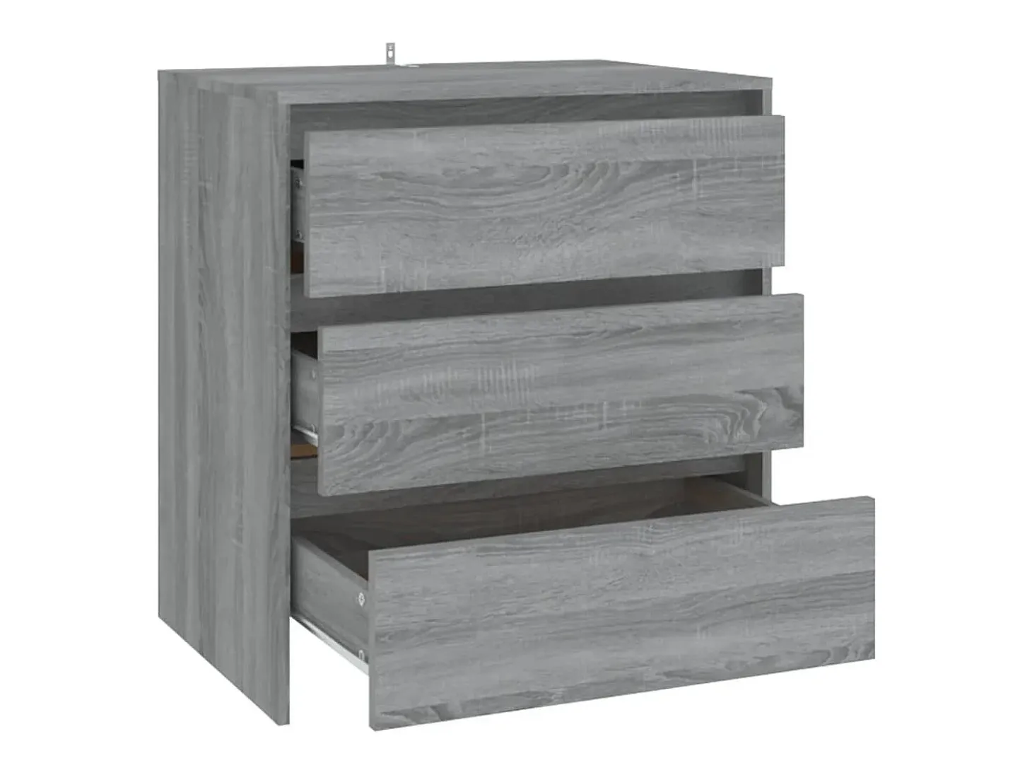 Aparador Sonoma gris 70x41x75 cm Madera de ingeniería