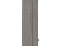 Aparador superior HAMAR pino macizo gris claro 85x35x100 cm ES76198