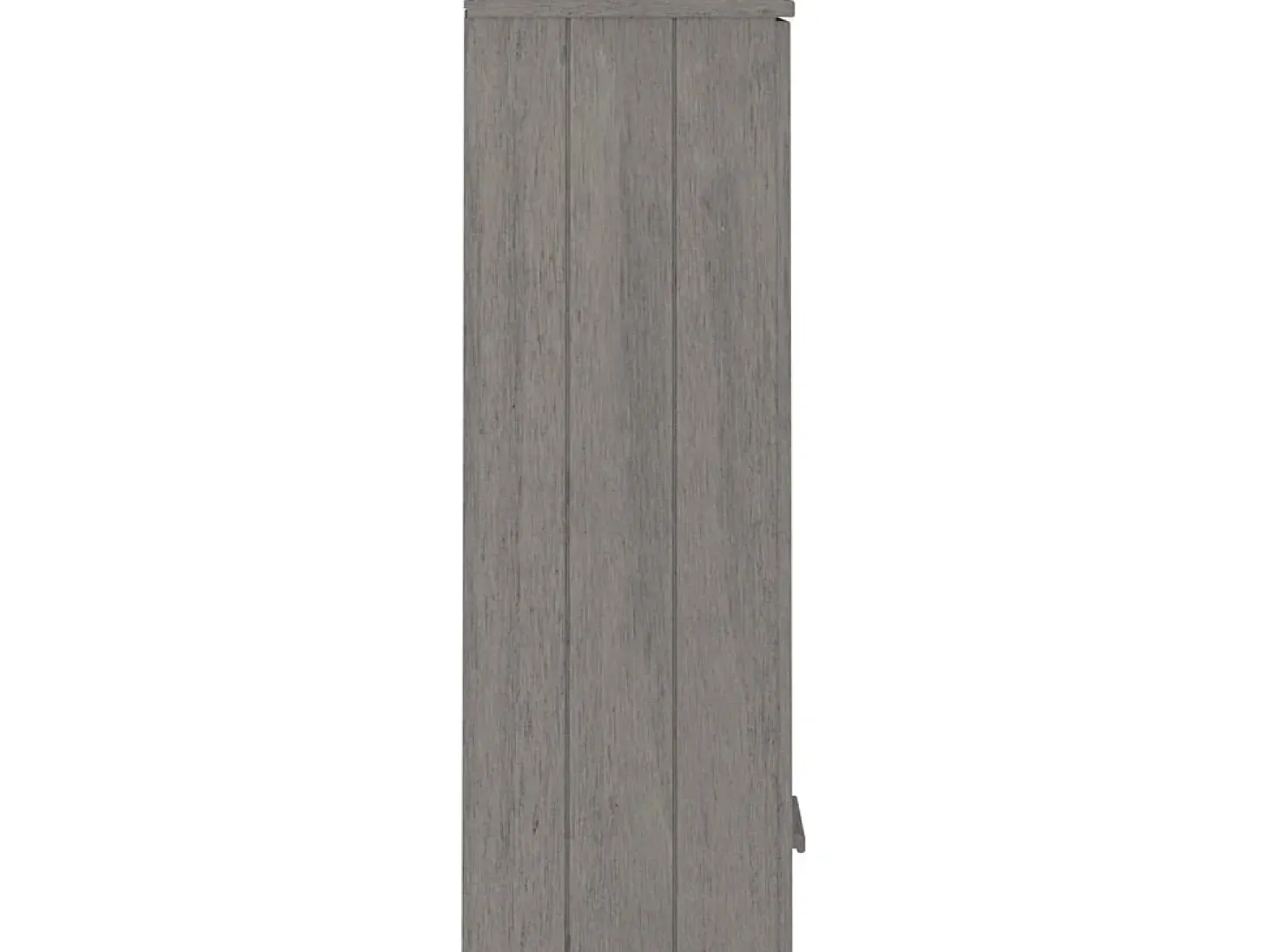 Aparador superior HAMAR pino macizo gris claro 85x35x100 cm ES76198