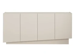 Aparador Vela con 4 puertas color cachemira 160x35x75,4 cm
