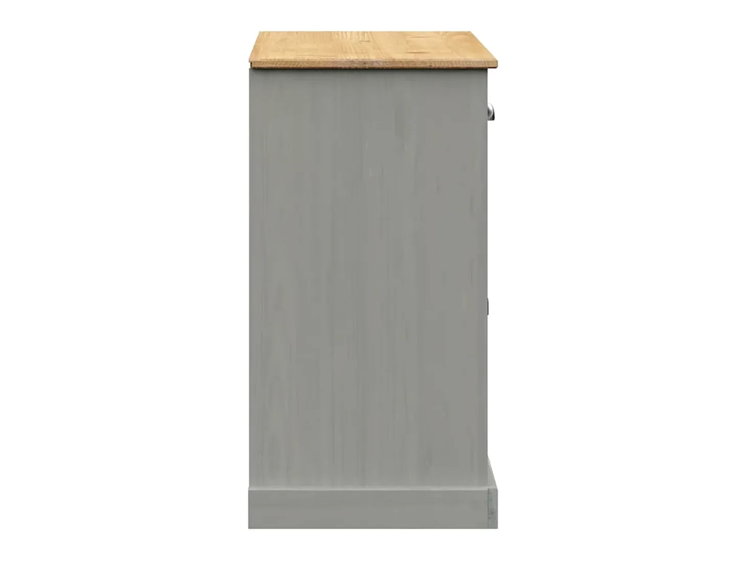 Aparador VIGO con cajones 113x40x75 cm madera maciza de pino gris