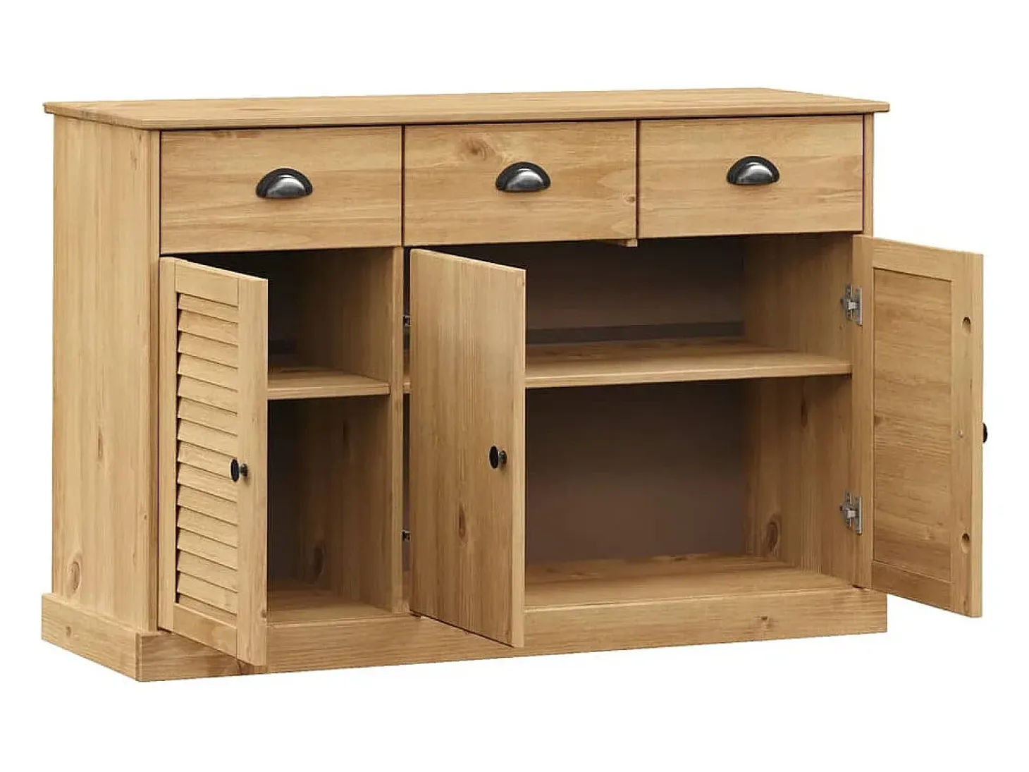 Aparador VIGO con cajones 113x40x75 cm madera maciza de pino