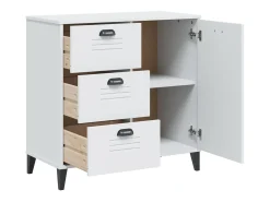 Aparador VIKEN madera de ingeniería blanco 80x40x80 cm ES513218