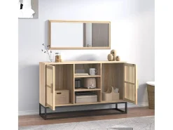 Aparador 105x30x65 cm madera contrachapada