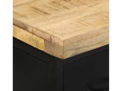 Aparador 47x35x76 cm Madera de mango en bruto