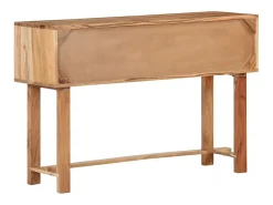 Aparador 115x35x75 cm Madera maciza de acacia