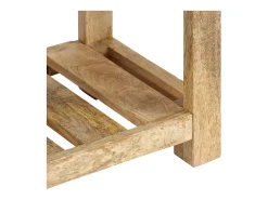Aparador 120x30x75 cm madera maciza de mango