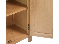 Aparador 70x35x75 cm Madera maciza de roble