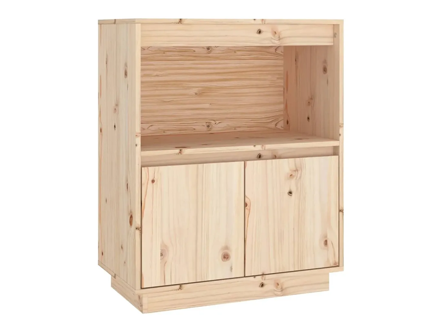 Aparador 60x34x75 cm Madera maciza de pino