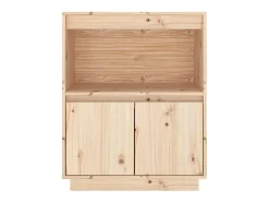 Aparador 60x34x75 cm Madera maciza de pino