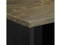 Aparador 80x33x75 cm madera maciza de mango