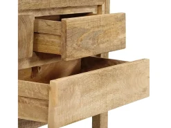 Aparador 120x30x75 cm madera maciza de mango ES11182