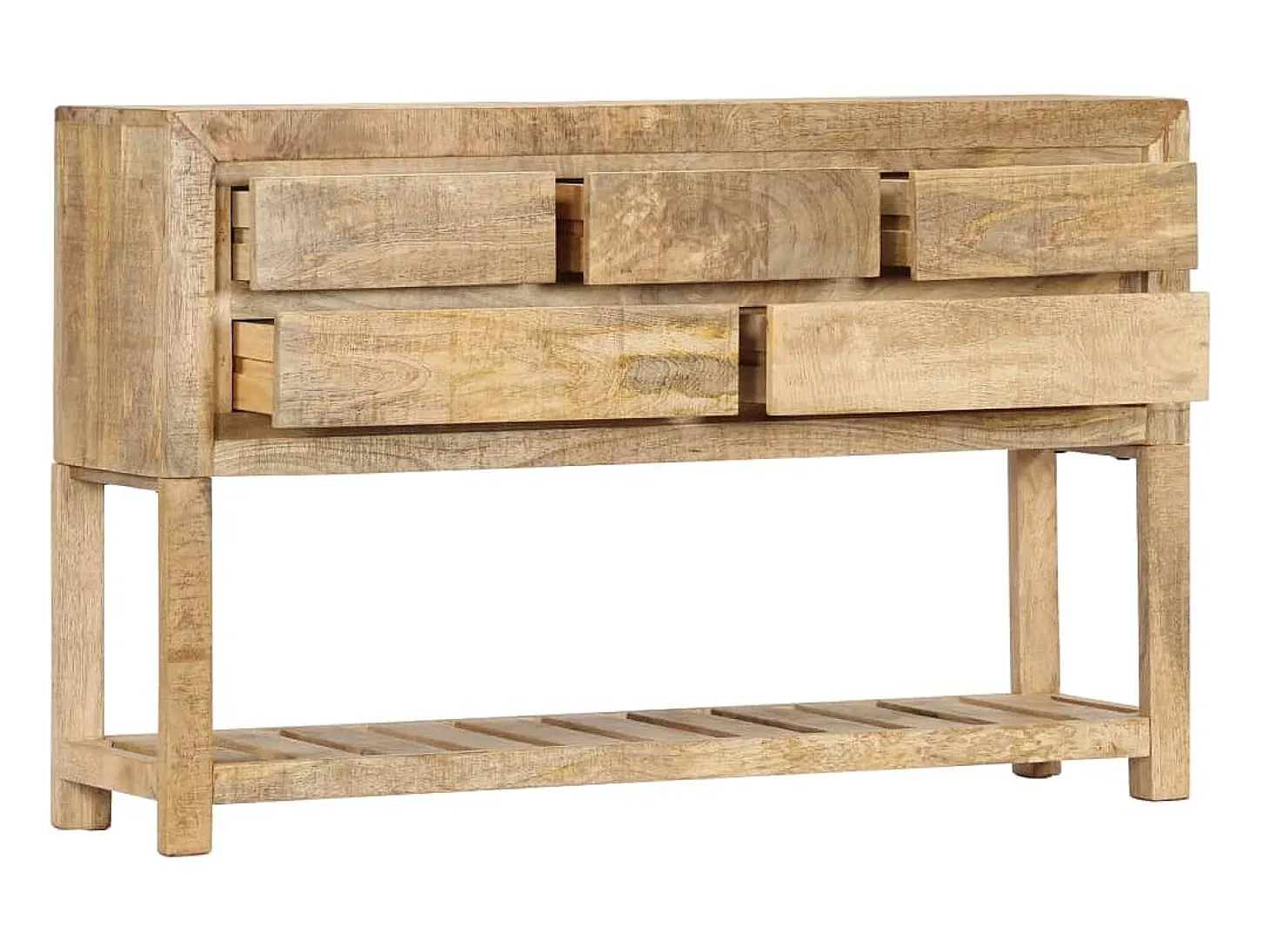Aparador 120x30x75 cm madera maciza de mango ES11182