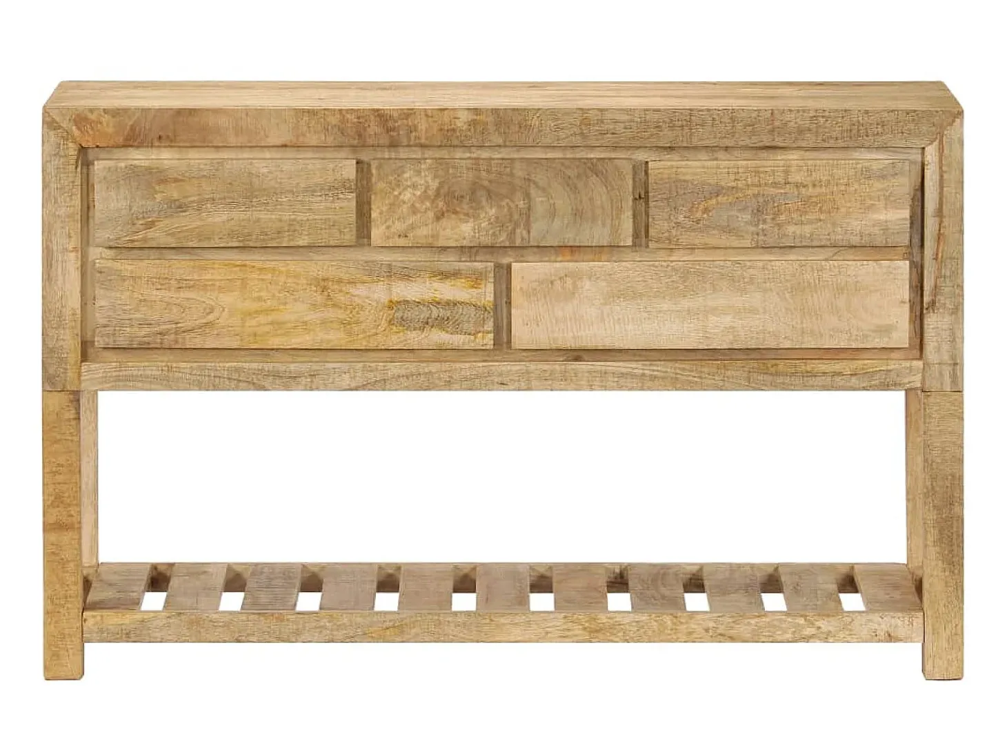 Aparador 120x30x75 cm madera maciza de mango ES11182