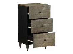 Aparador 40x33x75 cm madera maciza mango