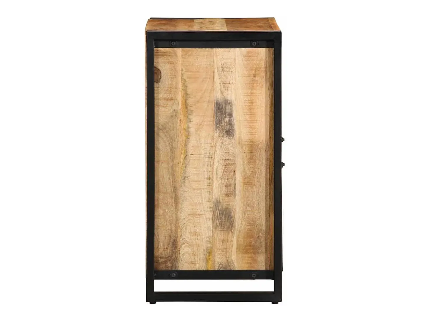 Aparador 55x35x70 cm madera maciza de mango crudo